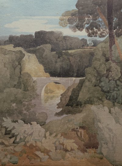 New Bridge, Durham by John Sell Cotman